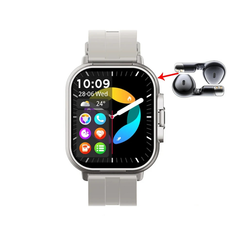 Smartwatch com fone de ouvido integrado